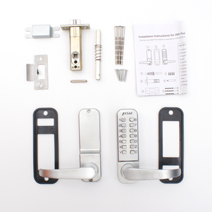 Kesaf bảo mật cao ngoài trời sử dụng mã có thể thay đổi không thấm nước Keyless mật khẩu cơ khí mã khóa cửa cho cửa thương mại - Product Image 2