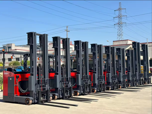 Montacargas Retráctil para Pasillos Estrechos con Batería de Litio, Capacidad de 2 y 3 Toneladas, Altura de Elevación de 12 Metros, Apilador Retráctil - Product Image 2