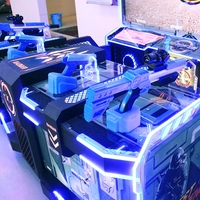 Vente en gros usine : Machine de jeu d'arcade de tir God of Gun Return, simulateur de tir d'arcade 4 joueurs