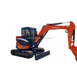 Mini-excavatrice sur chenilles Hitachi 50U d'occasion, 5 tonnes, qualité garantie, prix bas, vente flash, 90% neuve, fabrication japonaise, modèle 2023, en stock - Product Image 1