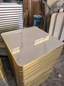 Nhà Hàng Hiện Đại Đồ Nội Thất Bàn Cà Phê Hình Chữ Nhật Bàn Ăn Giá Rẻ Bán Buôn Bảng Nhà Hàng Bảng Thức Ăn Nhanh Nhà Hàng - Product Image 6