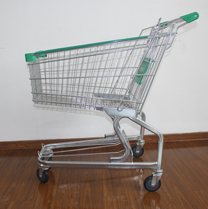 RH-SG100 100L 890*520*960mm धातु किराने सुपरमार्केट शॉपिंग कार्ट ट्राली - Product Image 4