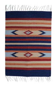 Tapis en coton fait main moderne Lavable Poil moyen Épaisseur personnalisable - Product Image 2