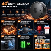 Mini traceur GPS 4G Beidou, kit de 3 pièces, pour oiseaux, chiens, chats, suivi en temps réel, plastique, étanche IP68, OEM, ODM, étiquette privée