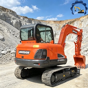 รถขุดไฮดรอลิกมือสอง DOOSAN DX60-8C ราคาถูก คุณภาพดี รถขุด Doosan มือสองสำหรับขาย - Product Image 1