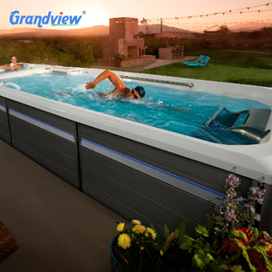 Grandview Luxury Acrylic in Ground Swim Spa pour piscine pour <span class=keywords><strong>8</strong></span> personnes - Product Image 1