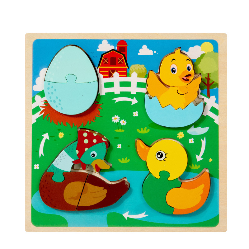 growth cycle puzzle-duck