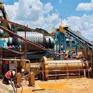 Ghana Südafrika Goldminenausrüstung mobile Maschinen