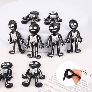 Jouet anti-stress personnalisé - Halloween - Jouets squelettes extensibles en TPR, poupées à presser et à étirer pour la décompression - Product Image 6