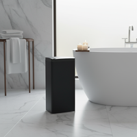 Poubelle électronique 80L en acier inoxydable anti-traces de doigts, best-seller en Europe