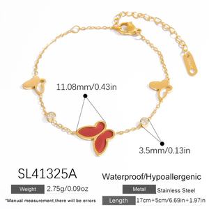 Light Luxury High-End Stainless Steel <b>Charm</b> Bracelet Trendy Hollowed Out Design for Anniversaries - Product Image 6