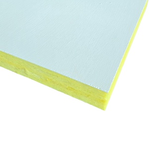 Materiali per Controsoffitti in Fibra Minerale Griglia per Controsoffitto Ignifuga A1 Fonoassorbente NRC0.85 Piastrella Acustica in Lana Bianca OEM - Product Image 1