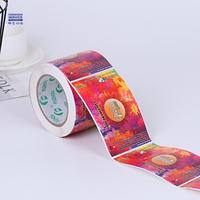 Autocollant en vinyle personnalisé écologique, découpé, imperméable, auto-adhésif, impression numérique, étiquette durable, emballage vert pour marque