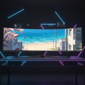 Moniteur de jeu incurvé ultra-large 49 pouces 5K à taux de rafraîchissement élevé OEM 120 Hz/144 Hz/240 Hz - Product Image 4