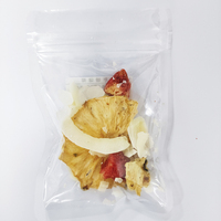 Teh Herbal Alami 25g Stroberi Nanas Kelapa Buatan Tangan Tanpa Bahan Tambahan Antioksidan Kemasan Kotak Sachet
