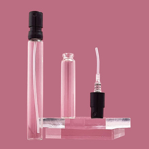 1ml 1.5ml 2ml 3ml Empty Small Glass Customised Tester Spray Packaging Perfume Sample Bottles