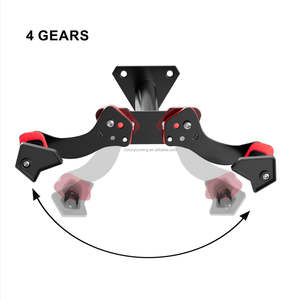 Estantes de estacionamiento de pared firmes y duraderos, ajustables, convenientes y hermosos, accesorios para bicicletas - Product Image 4