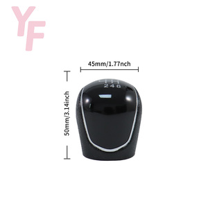 Aksesoris Mobil-Pegangan Tuas Persneling Kulit untuk Hyundai IX35 Kia Shift Knob Connect Focus 5/6 Model Mobil - Product Image 3