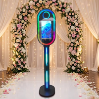 Promotion : Photobooth portable à écran tactile avec imprimante intégrée, compatible avec la machine Magic Mirror Photo Booth