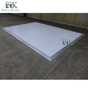 Pista de Baile Blanca para Decoración de Bodas, Ensamblaje Estable, Piso de Alta Resistencia en Oferta - Product Image 2