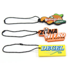 Chaveiros Pvc شعار مخصص 2d/3d شكل حروف مطاطية مخصصة سلاسل مفاتيح سيليكون شخصية - Product Image 2