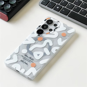 Vendita calda Matte Graffiti custodia magnetica per cellulare per <span class=keywords><strong>Samsung</strong></span> S25 S24 Ultra Wireless custodia protettiva rigida - Product Image 5