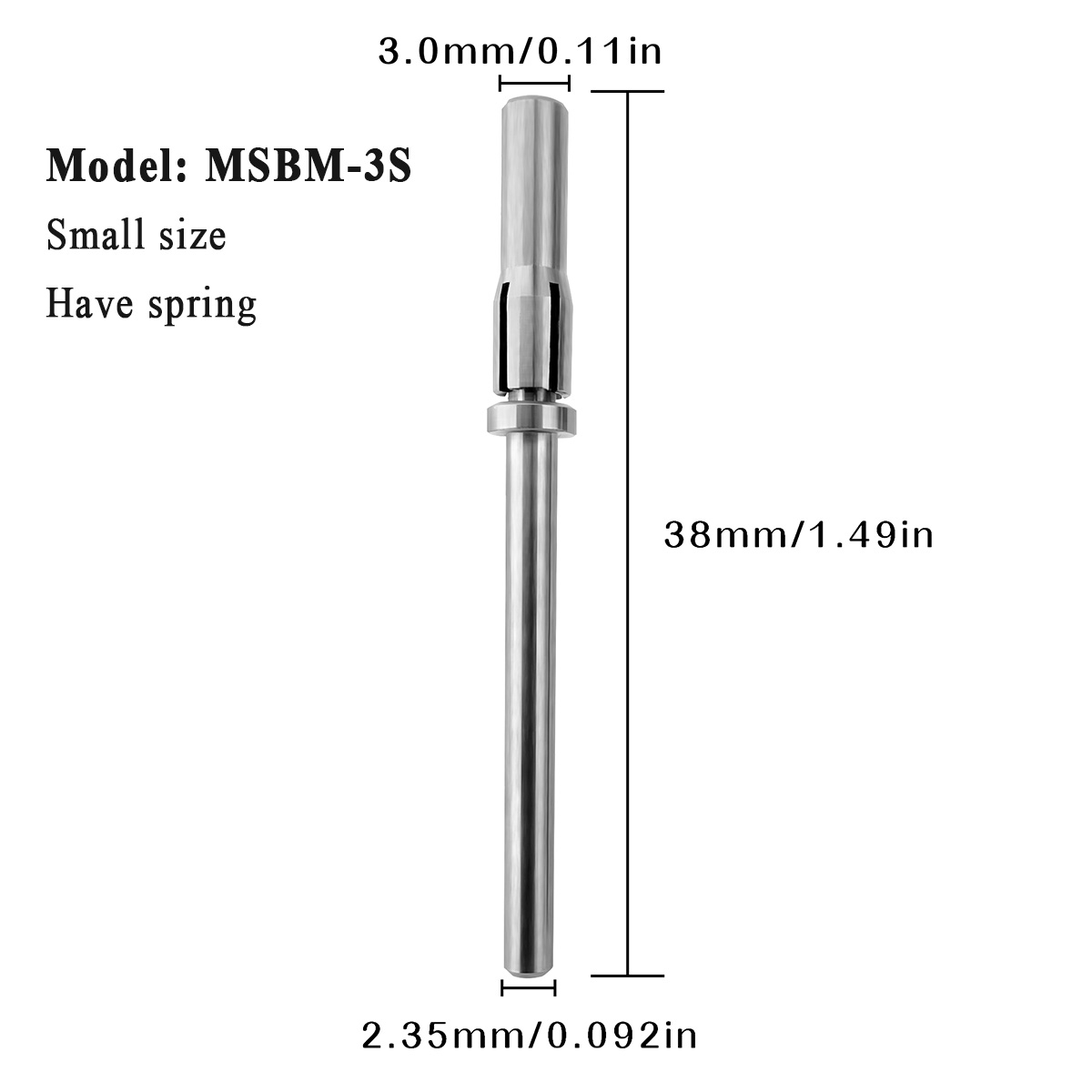 Acier inoxydable-3mm-Avoir ressort