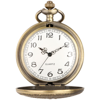Montre de poche à quartz en métal de style steampunk avec chaîne pour homme, inspirée des horoscopes astrologiques et des constellations du zodiaque de la Grèce antique