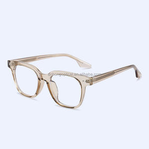 TR90 Lunettes optiques à monture ronde vintage pour femmes et hommes Lunettes d'ordinateur Light Anti-Blue Color Options-Red Yellow <span class=keywords><strong>Master</strong></span> Frame - Product Image 2