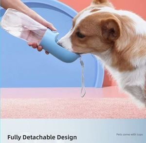 Bouteille d'eau portable pour chien et chat d'intérieur, dispositif d'abreuvement pour animaux de compagnie en plastique écologique pour petits animaux - Product Image 5