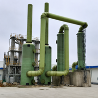 Colonne de dénitrification à l'ammoniac pour le traitement des brumes d'acide sulfurique et du SO2, technologie de lavage humide avancée, pompe 304