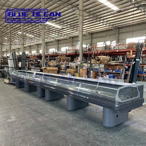 Congélateur de présentation de viande personnalisé de haute qualité pour le supermarché unité distante comptoir congélateur de présentation - Product Image 2