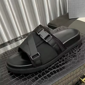 Sandalias de Cuero PU de Alta Calidad para Hombre, Talla Grande, Antideslizantes, Cómodas, Diseño Casual de Moda 2026 - Product Image 3