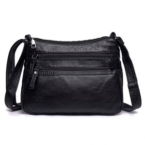 Bolso de hombro vintage de piel sintética con solapa, bolso cruzado de diseñador de lujo para mujer, para uso diario, con logotipo personalizado de marca. - Product Image 1