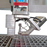 Machine de découpe à jet d'eau PMT pour l'acier, l'aluminium, le titane, le laiton, le cuivre, CNC 5 axes