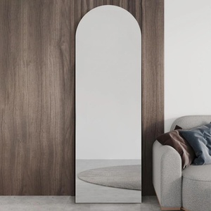 Bathroom/Full/Frameless <b>Mirror</b> for Home Wall Decor, Dressing & <b>Floor</b> <b>Standing</b>, Luxury Unbreakable Hanging Salon <b>Mirror</b> - Product Image 1