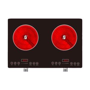 <span class=keywords><strong>Precio</strong></span> al por mayor de fábrica encimera portátil incorporada en doble quemador eléctrico 3600W Cocina de Inducción infrarroja alimentada - Product Image 1