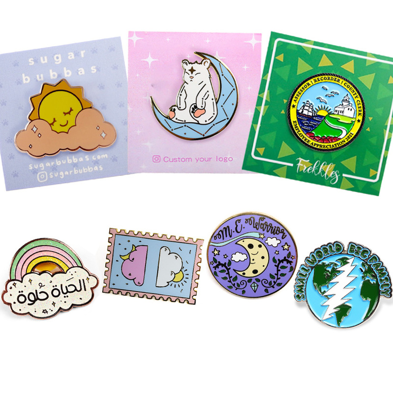 Professional Custom logo Metal Badges Fashion
