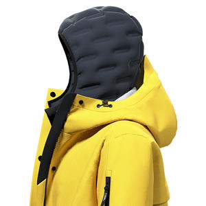 Uomo 2 in 1 Giacca Invernale Giacca A Vento Più Imbottitura Cappotti Giacca Esterna Impermeabile - Product Image 4