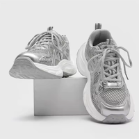 Super populaires 2026 – Baskets décontractées blanches en maille à lacets pour femme, style Dad Sneakers, à semelle épaisse, polyvalentes et tendance