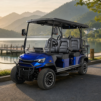Meilleures ventes : Voiturette de golf 6 places de qualité supérieure, fabrication de buggies de golf, chariot de golf électrique en gros avec stock suffisant