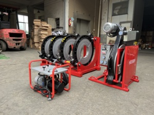 เครื่องเชื่อมท่อ HDPE ไฮดรอลิก ขนาด 250-500 มม. แบบเชื่อมชน รุ่น Hot Sale พร้อมอุปกรณ์เชื่อมต่อและเครื่องเทอร์โมฟิวชั่น - Product Image 5