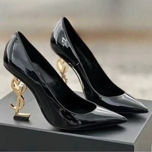 Sandalias de Tacón Alto para Mujer, Diseño de Marca Original de Lujo, Nueva Moda 2025, Alta Calidad, Logotipo Personalizado OEM - Product Image 2