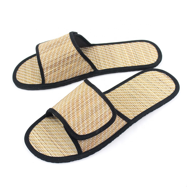 Slip-On Sandalen Stroh Hotel Spa Kunden-Hausschuhe Seegras Flip-Flops fr  Schlafzimmer Bambus-Schuhe Hotels Pantoffeln| Alibaba.com