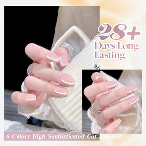 Miss Gooey Hema Gratis Cat kuku mata kucing pemoles Gel pabrik OEM/ODM Set kustom logo merek Uv Cat kuku Gel perlengkapan Salon - Product Image 6