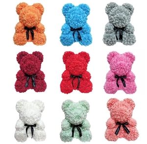 Ramo de Flores de Rosa 2025, Ramo Tejido a Mano, Personalizado, Artículos para Fiestas, Regalo para el Día de la Madre y San Valentín - Product Image 2