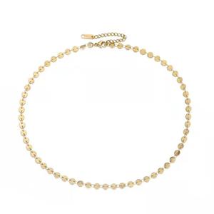 Collana a Catena in Acciaio Inossidabile 2026, Placcata Oro e Argento, alla Moda per Donne - Product Image 3