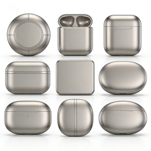 Customized CNC Machining Alloy Steel Castings Custom Logo And Color Metal Eyeglass Cases Earphone Cases Cosmetic <b>Shells</b> - Product Image 1