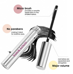 <span class=keywords><strong>Mascara</strong></span> personnalisé OEM avec logo, marque privée, fibres de soie, volumisant, recourbant, noir, 3D, waterproof, allongeant, maquillage, marque OBM - Product Image 5
