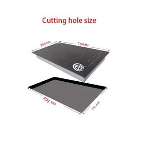 Estufa Eléctrica de Cerámica Radiante con Protección de Vidrio y Marco Metálico, Electrodomésticos de Cocina Principales, Cocina Infrarroja - Product Image 4